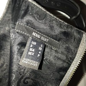 Midi grey winter dress